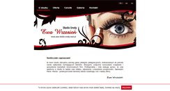 Desktop Screenshot of ewa-studio-urody.waw.pl