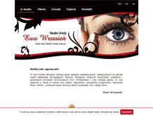 Tablet Screenshot of ewa-studio-urody.waw.pl